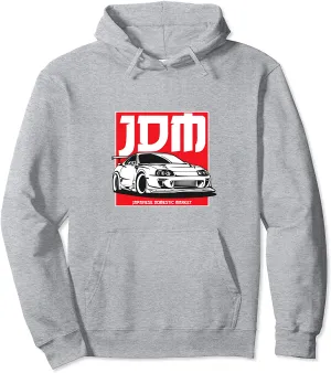 2JZ JDM Car Meet Tuning Automotive Sticker Drifting Gift Pullover Hoodie