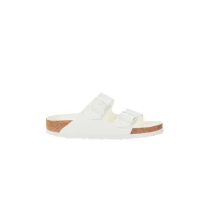 Birkenstock Arizona Semi Exquisite Birko Flor - White (Narrow)