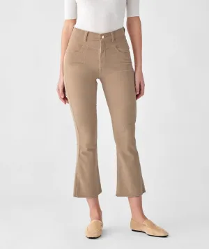 BRIDGET CROP BOOT CASHEW