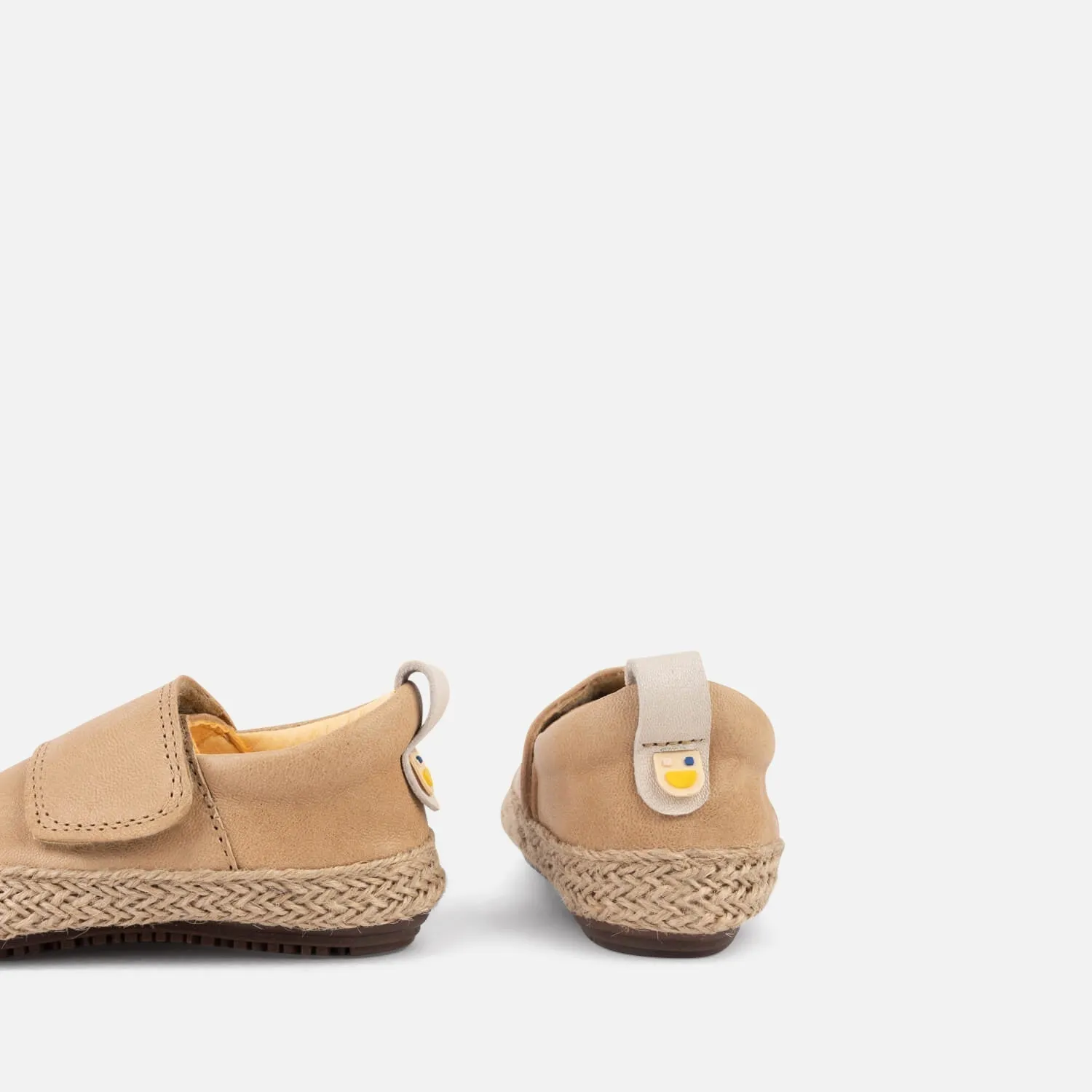 Cream Strap Espadrilles