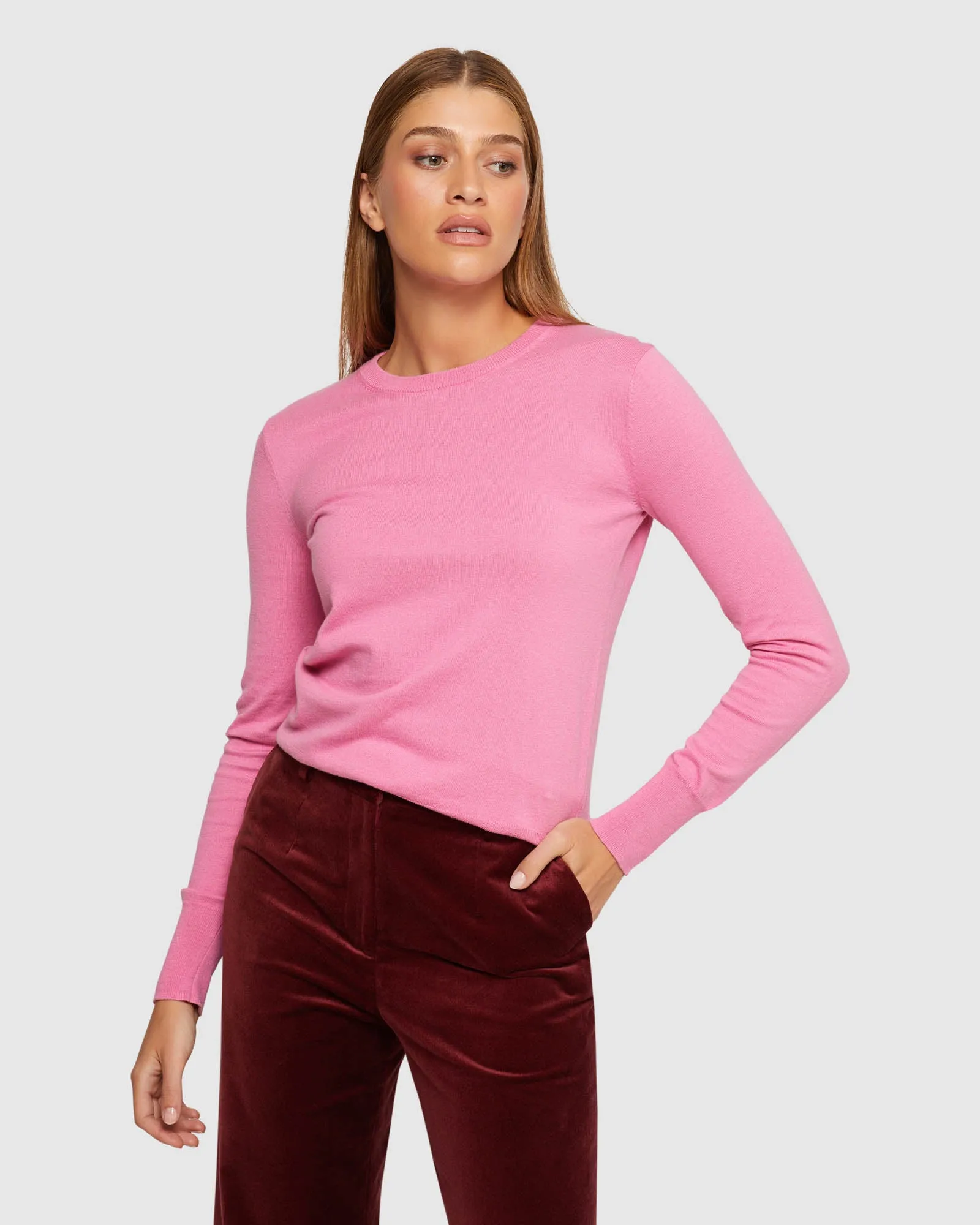 Emily Crew Neck Knit