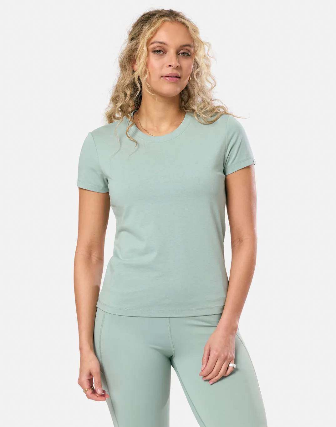 Everyday Tee in Summer Green