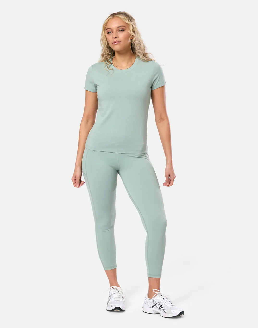 Everyday Tee in Summer Green
