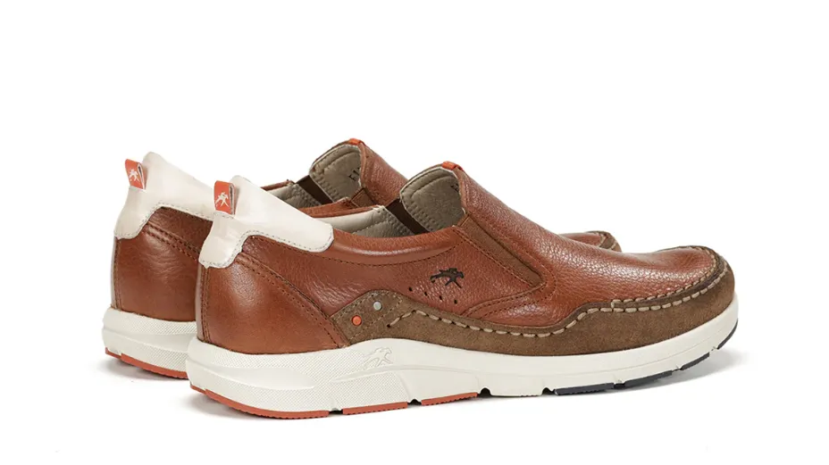 Fluchos Men's KAI F1985 Slip On shoes Light Brown