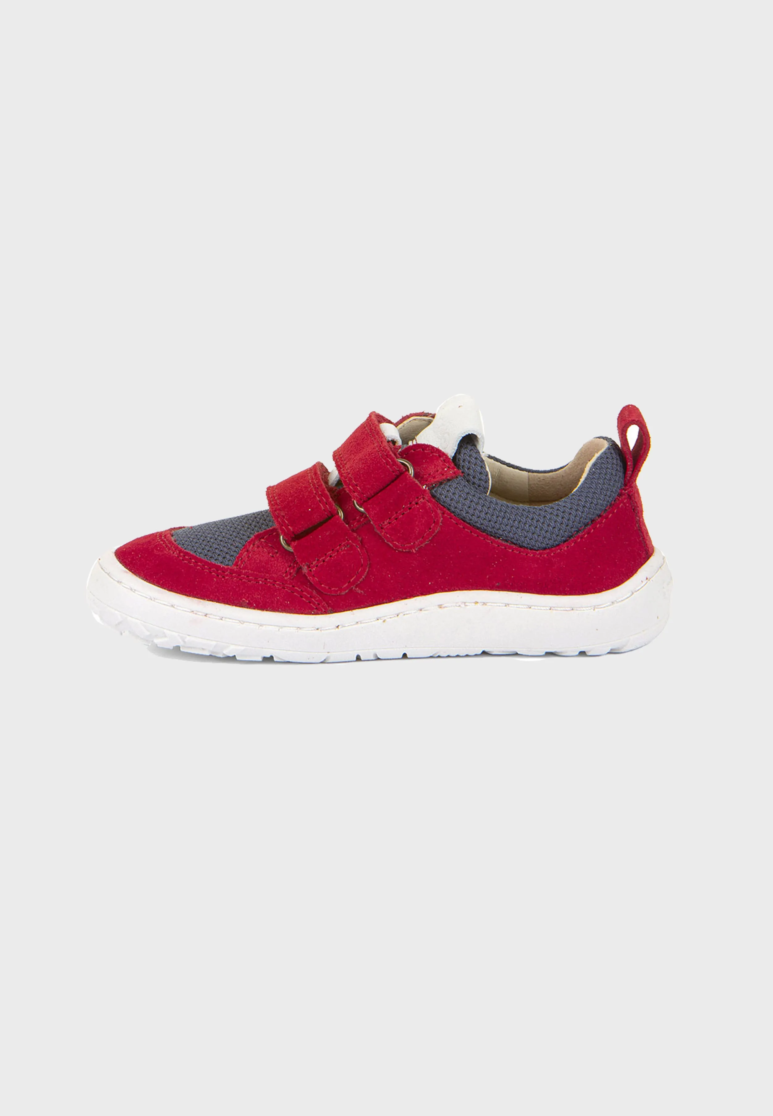 Froddo low-cut sneaker - Unisex - Rød - Læder/tekstil barfodssko