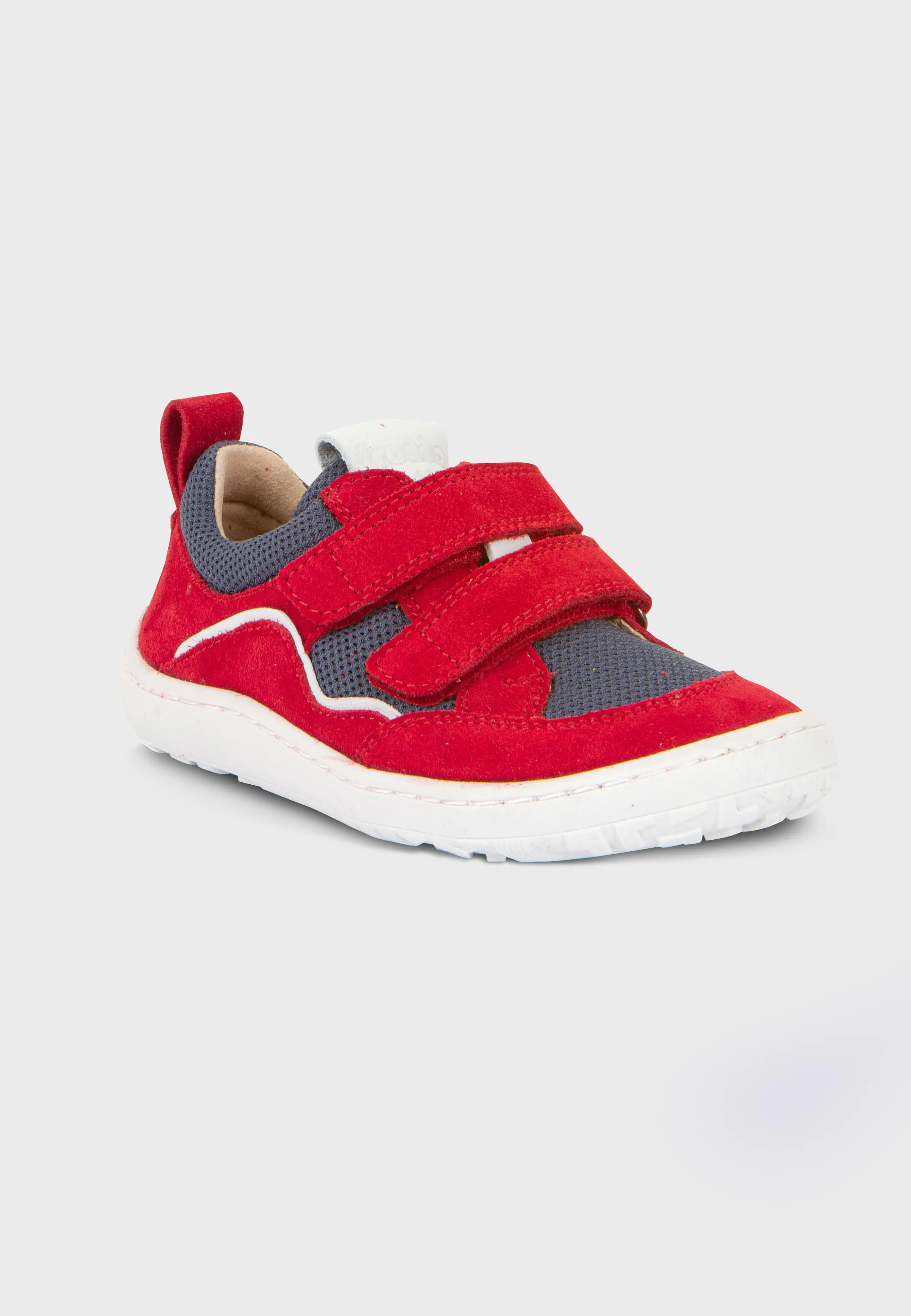Froddo low-cut sneaker - Unisex - Rød - Læder/tekstil barfodssko