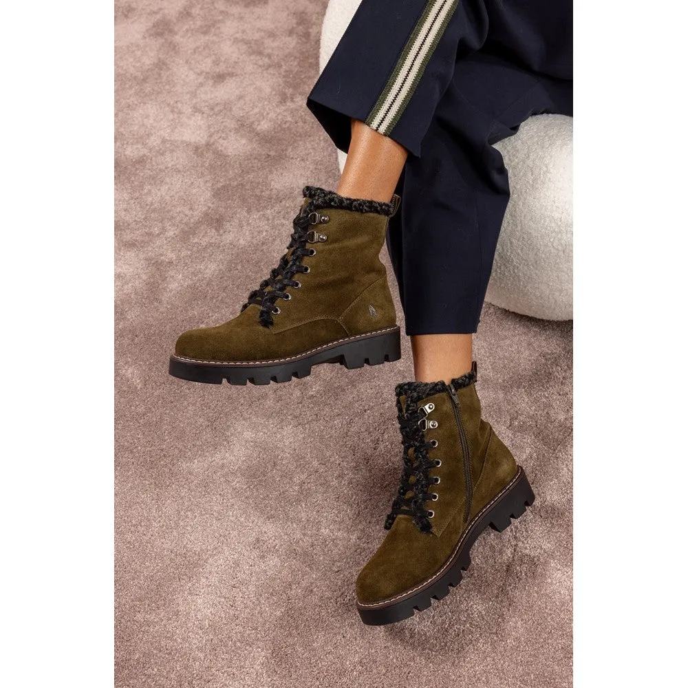 Khaki Aurelia Ankle Boots