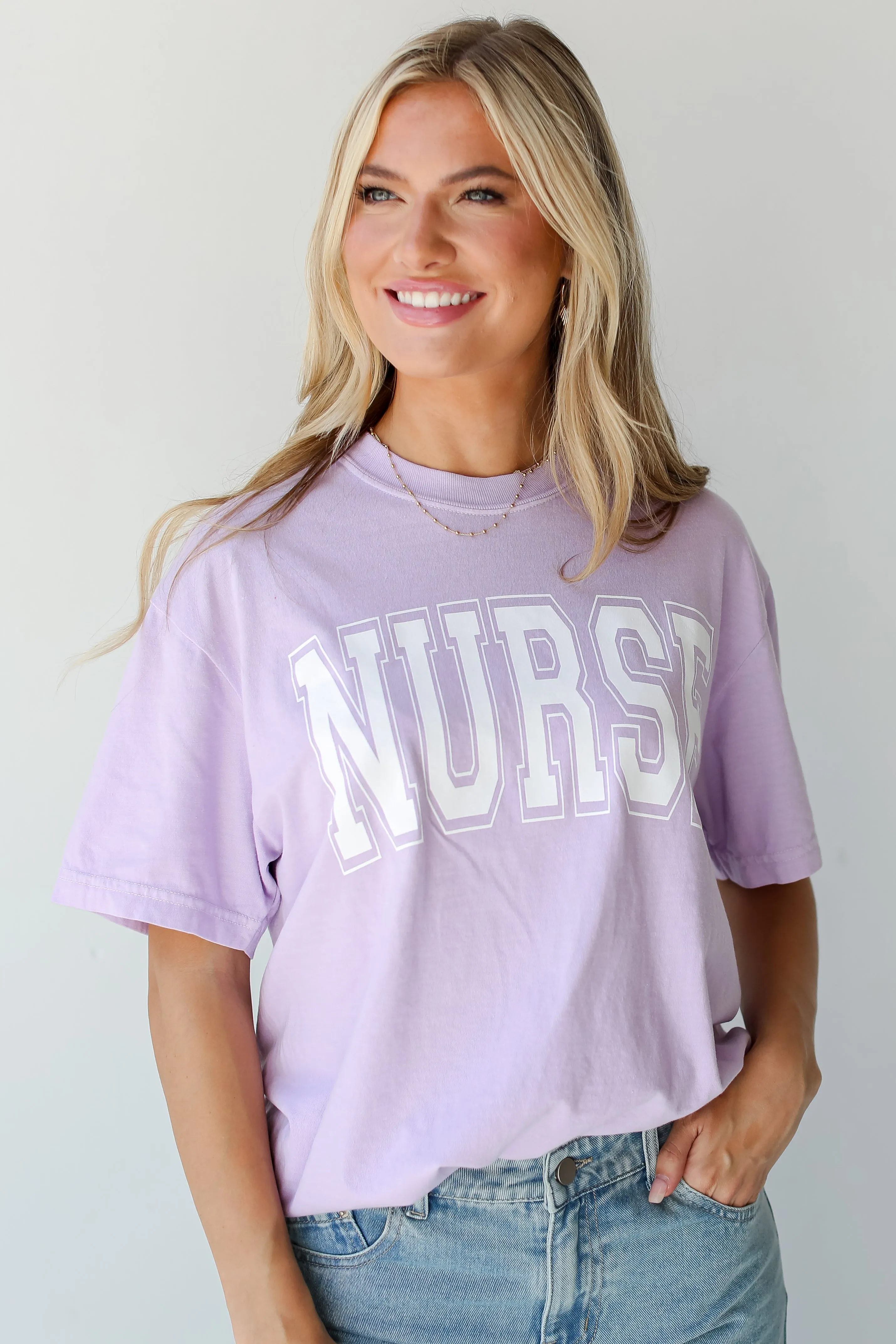 Lilac Nurse Tee