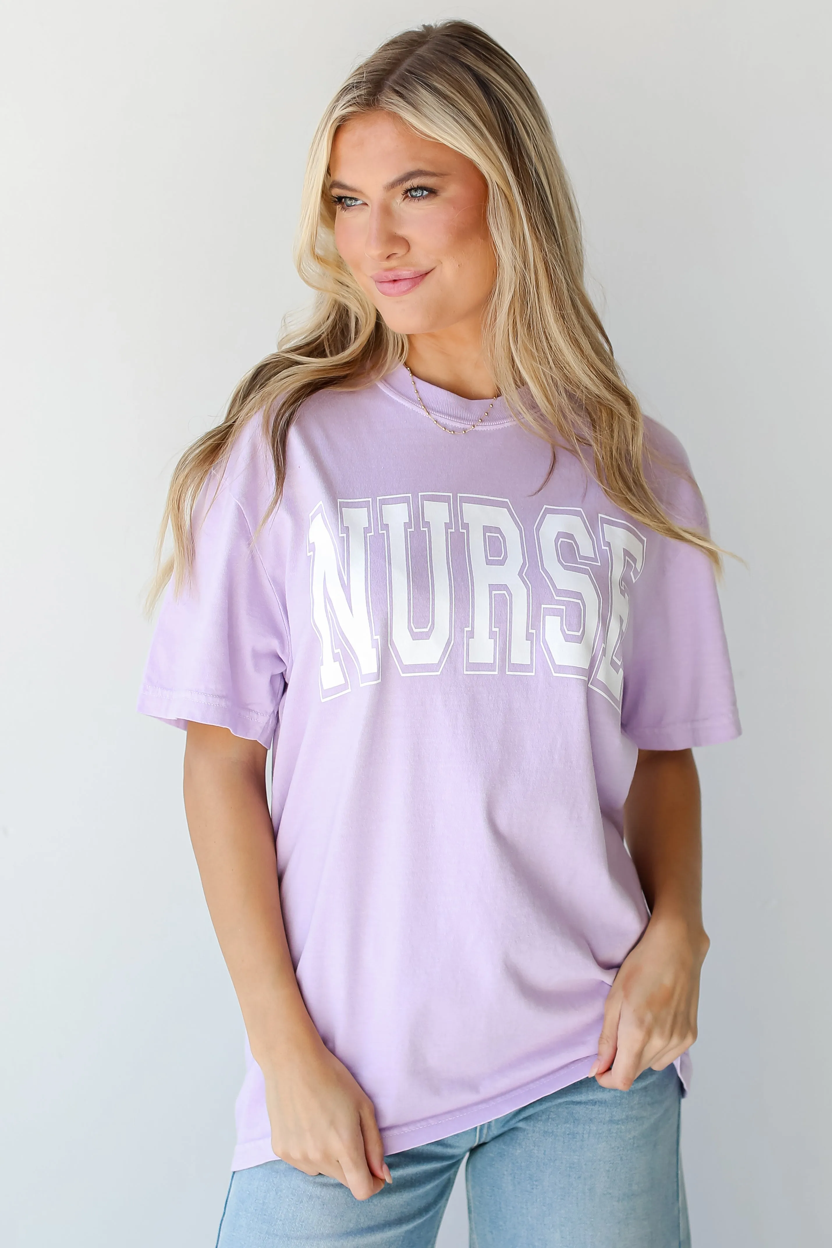 Lilac Nurse Tee