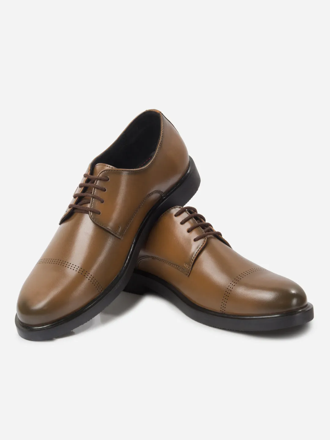Men's Brown Formal Laceup Shoes (IX1092)