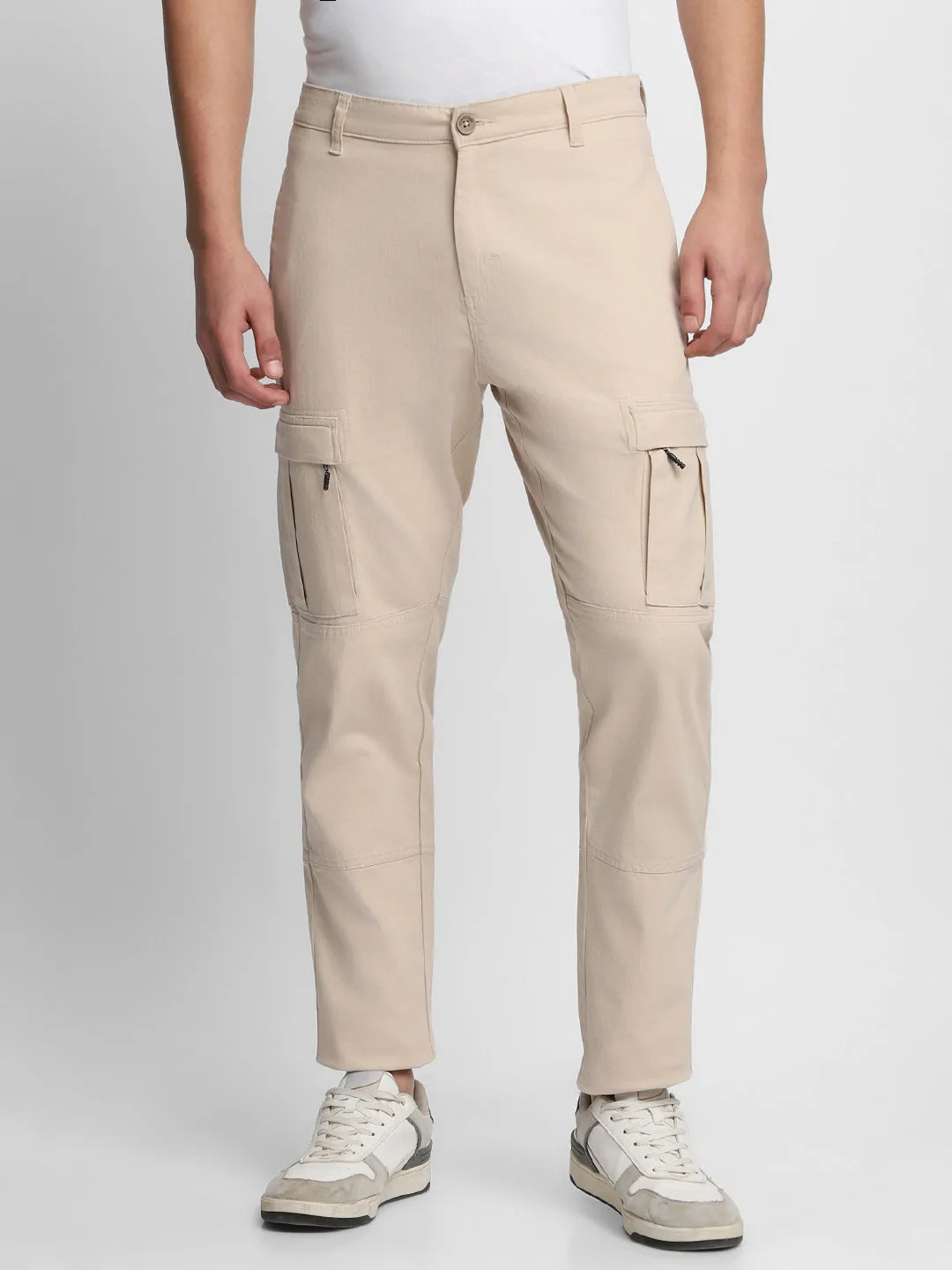 Men's Slim Fit Wrinkle Free Cargos