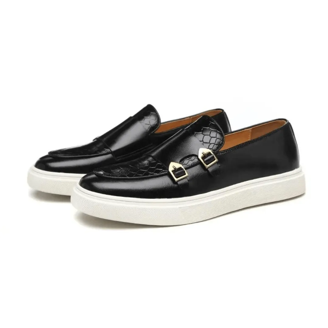 Men's Slip-On Vegan Leather Loafers