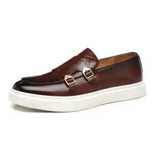 Men's Slip-On Vegan Leather Loafers