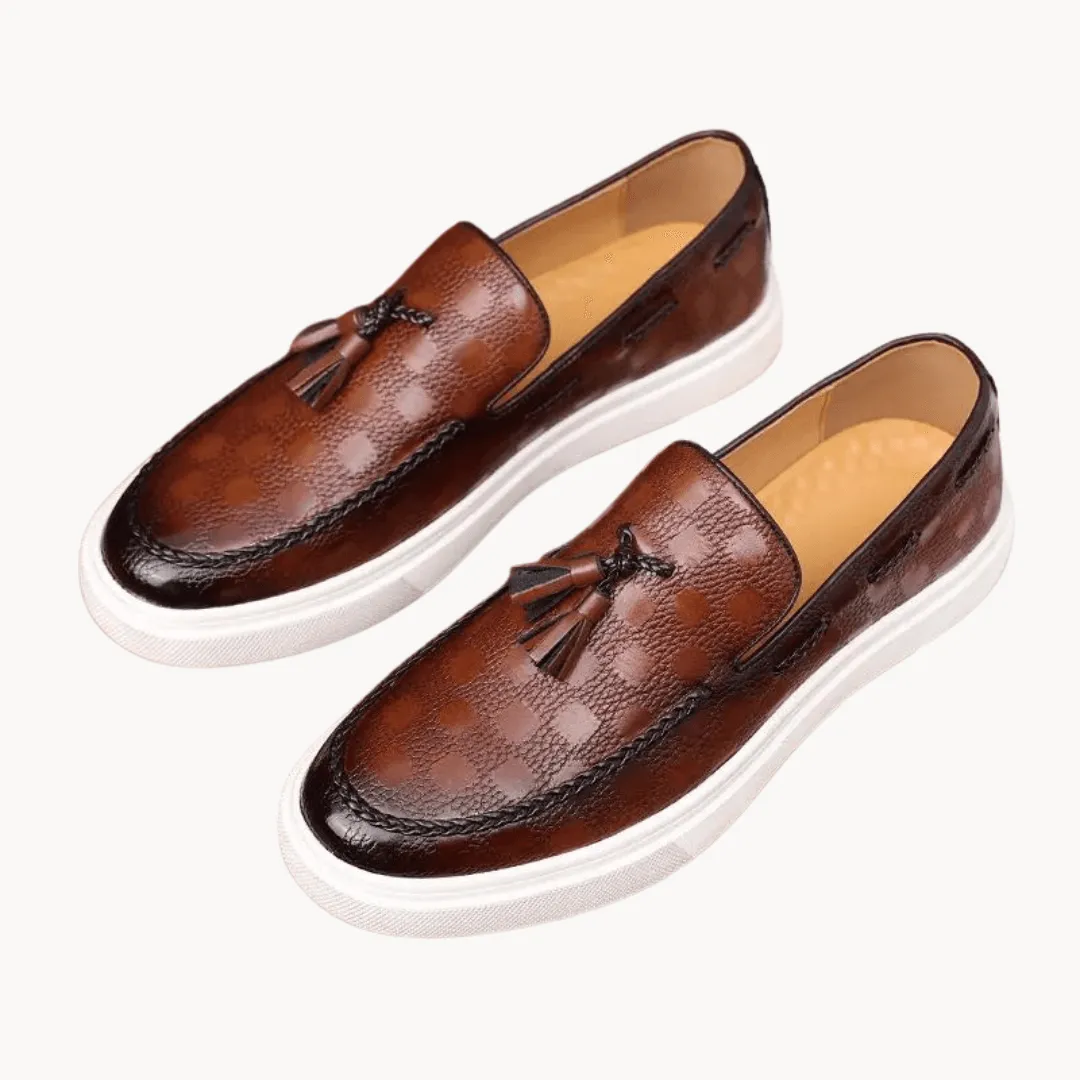 Men's Slip-On Vegan Leather Loafers