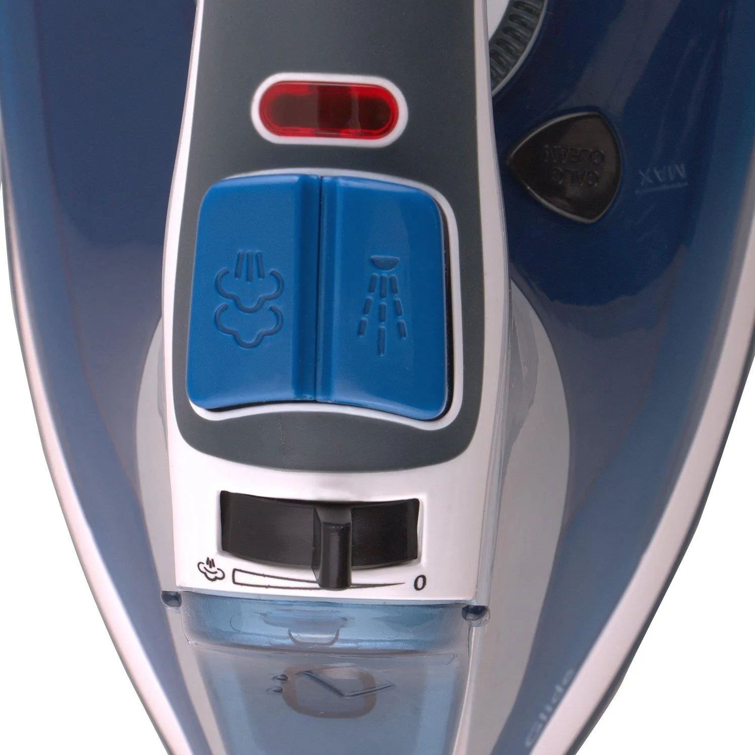 Morphy Richards Super Glide 2000-Watt Steam Iron (White/Blue)