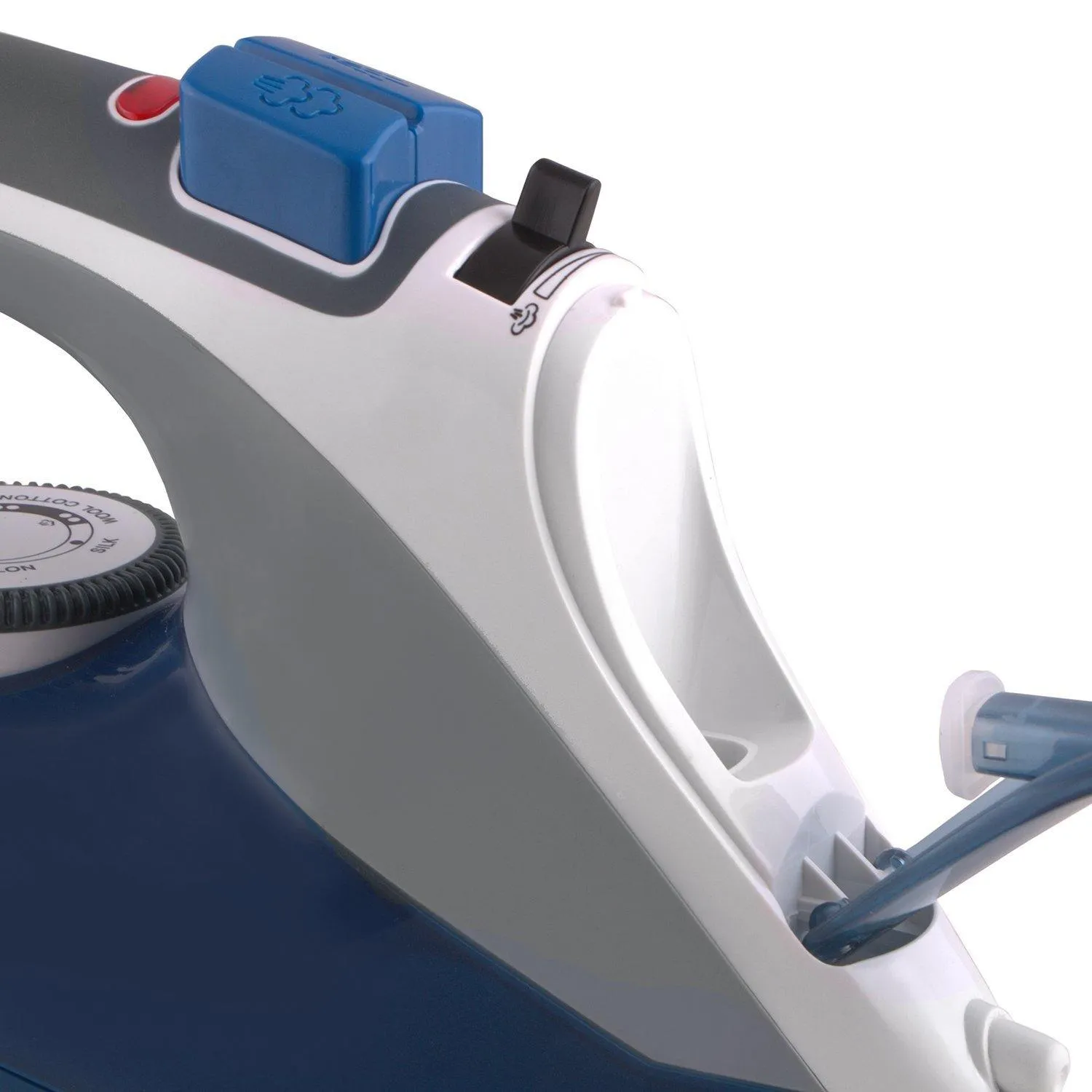 Morphy Richards Super Glide 2000-Watt Steam Iron (White/Blue)