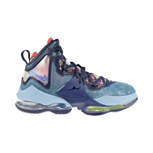 Nike LeBron 19 XIX "Fast Food" Men's Shoes Blue/Medium Blue/Red