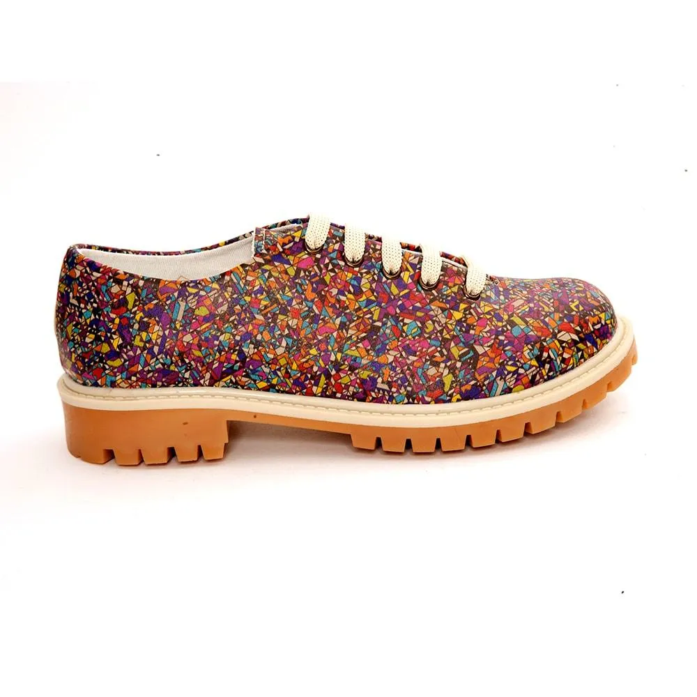Pattern Oxford Shoes TMK6511