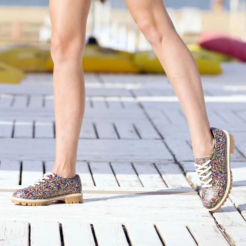 Pattern Oxford Shoes TMK6511