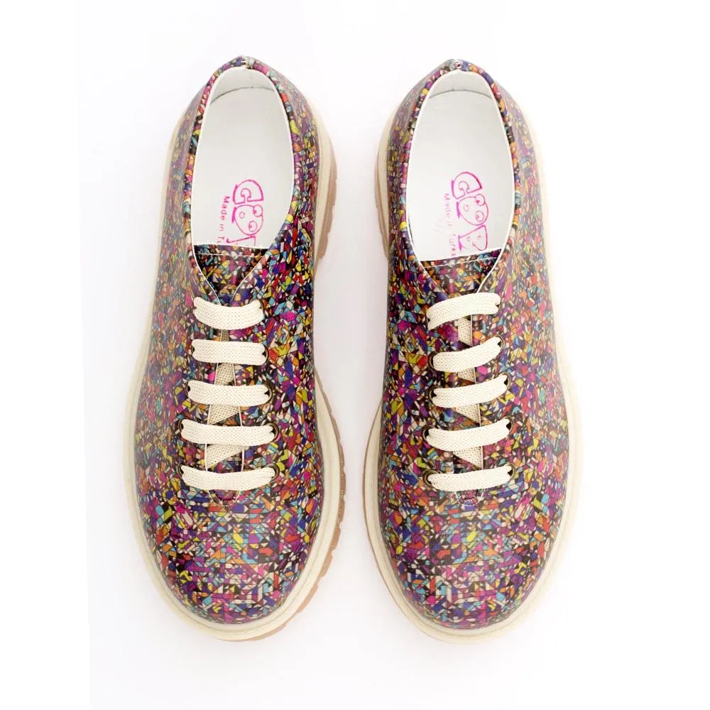 Pattern Oxford Shoes TMK6511