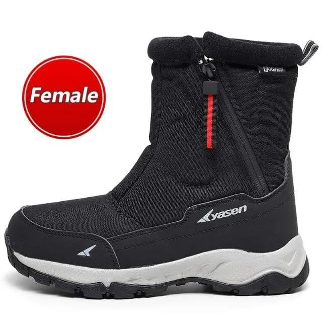 Plush Warm Snow Sneaker Boots