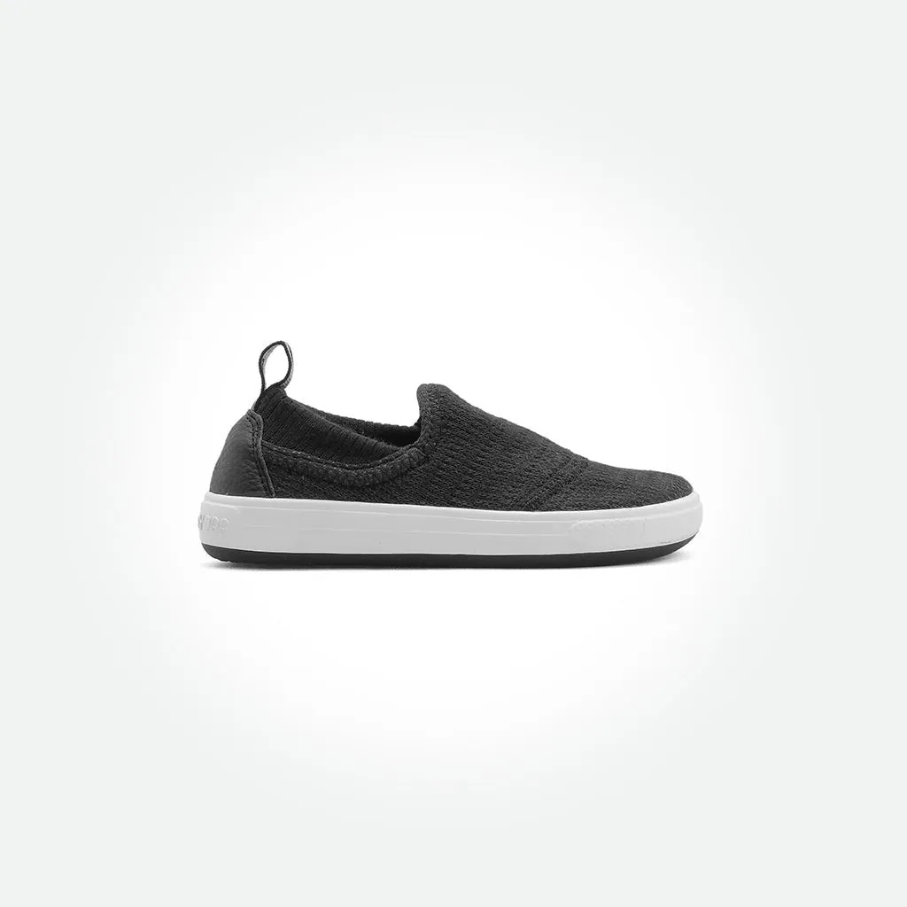 Poro Barefoot Sneakers - Black On White