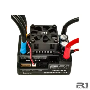 R1WURKS Digital 3 1/8 Scale ESC