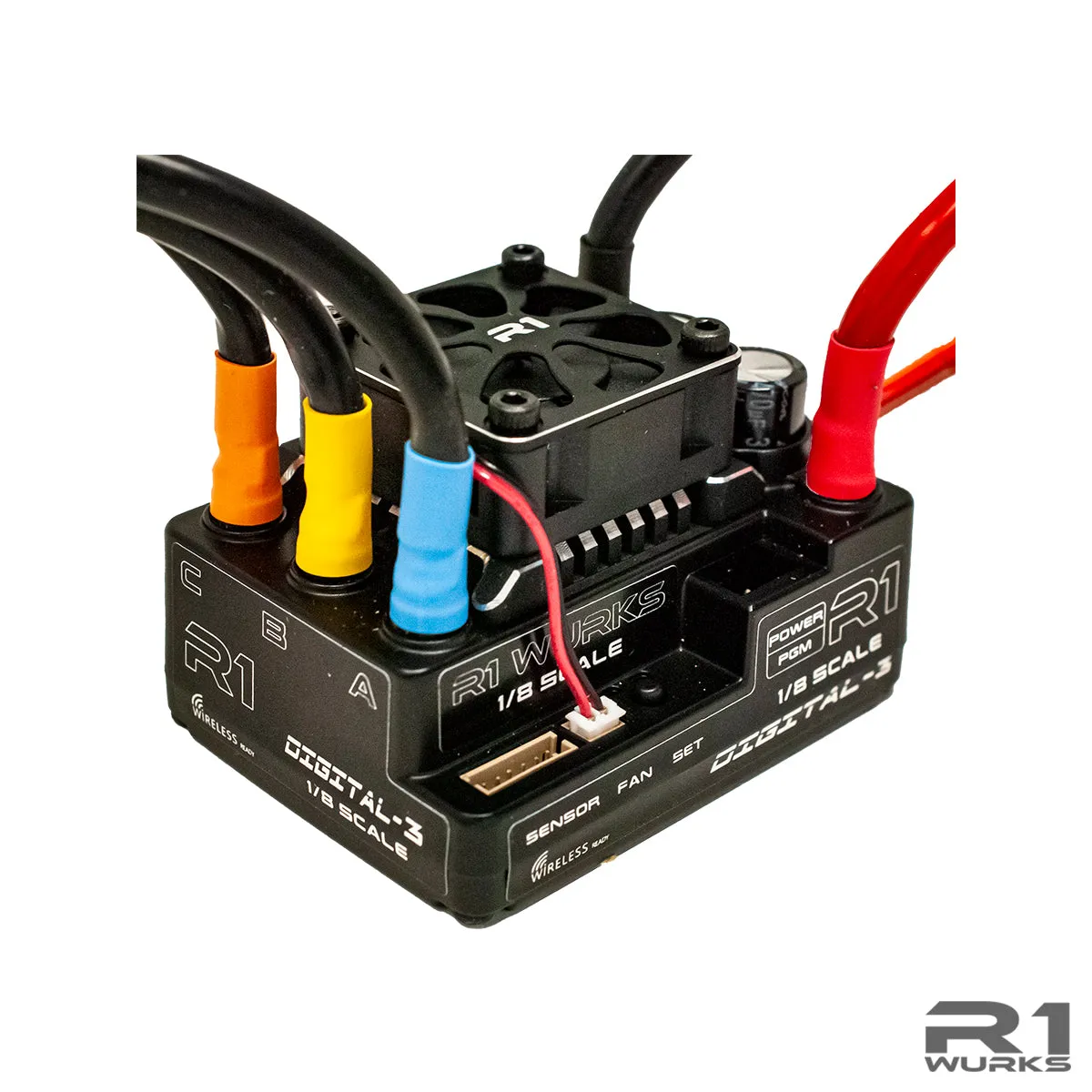 R1WURKS Digital 3 1/8 Scale ESC