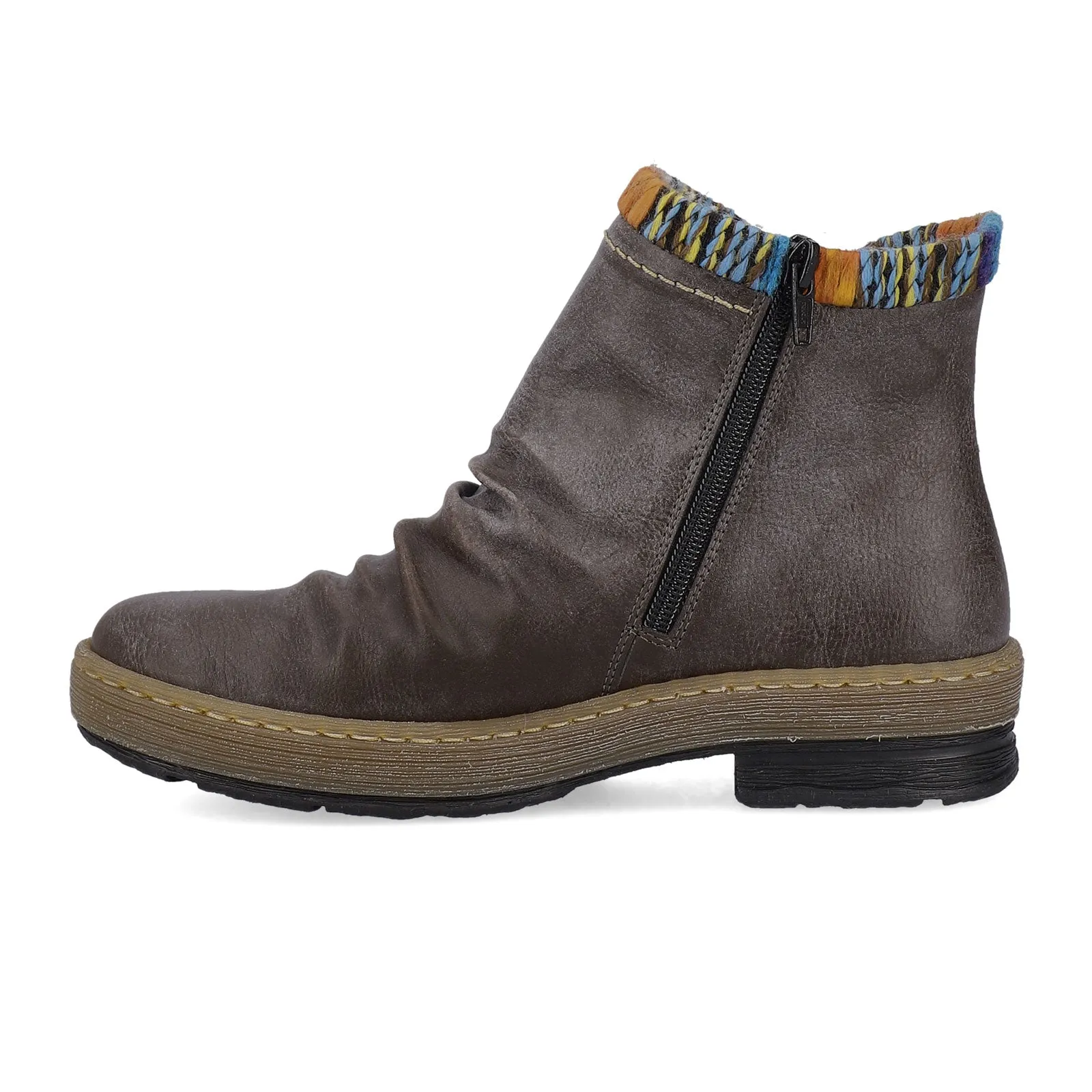 Rieker Felicitas Z6755-45 Ankle Boot (Women) - Gray/Multi