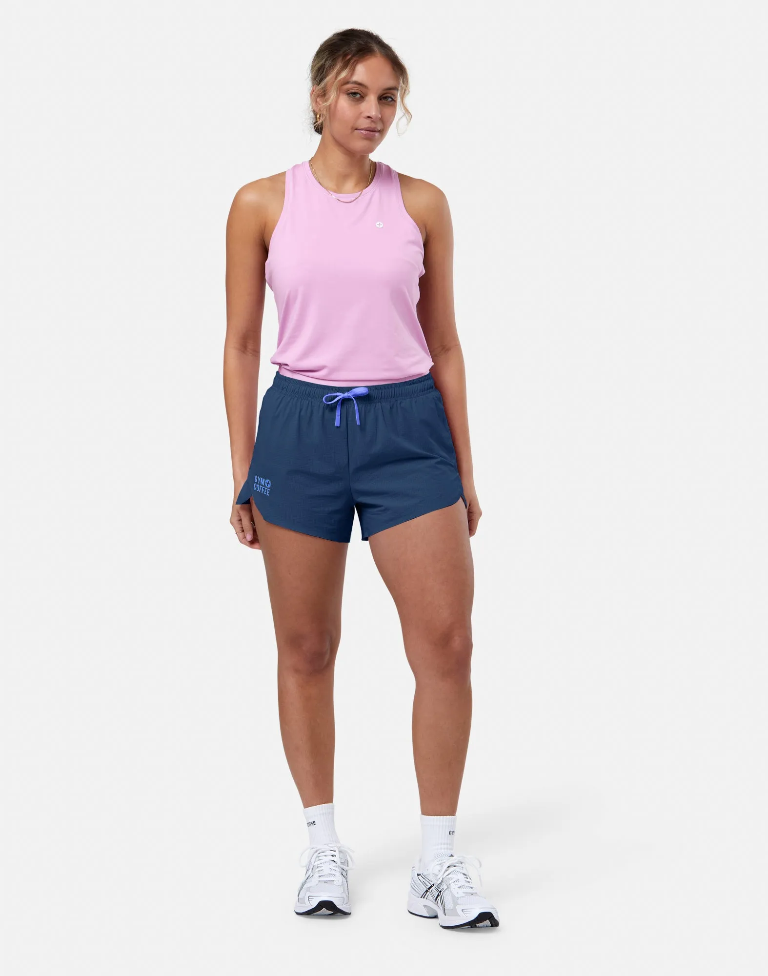 Ripstop Shorts in Petrol Blue w/ Sky Blue Trim