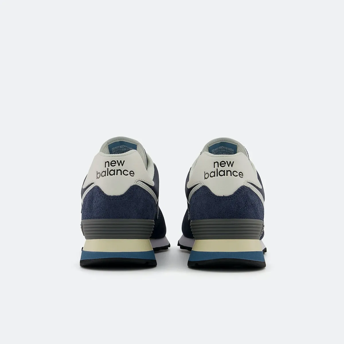 Scarpe Uomo NEW BALANCE Sneakers 574 in Mesh e Suede colore Navy