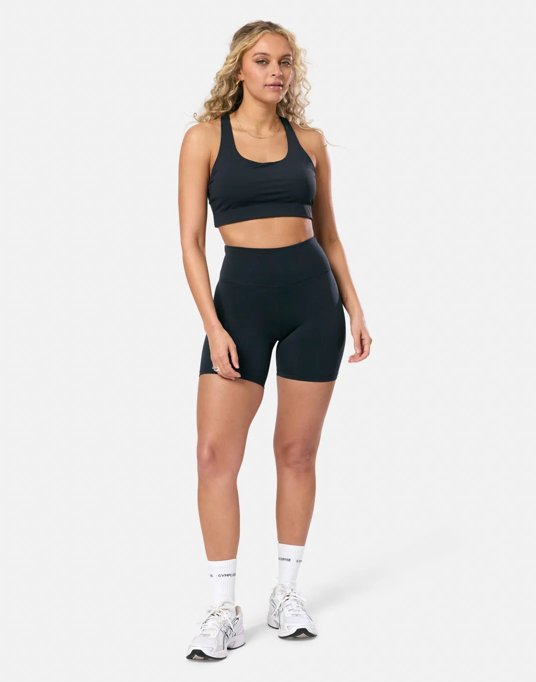 Soft Motion 5" Bike Shorts in Black