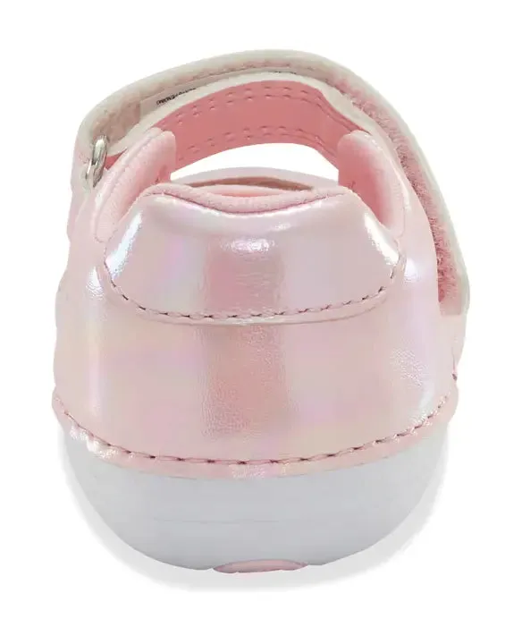 Stride Rite SM Theresa Mary Janes  Elegant, Supportive First Walking Shoes for Infants