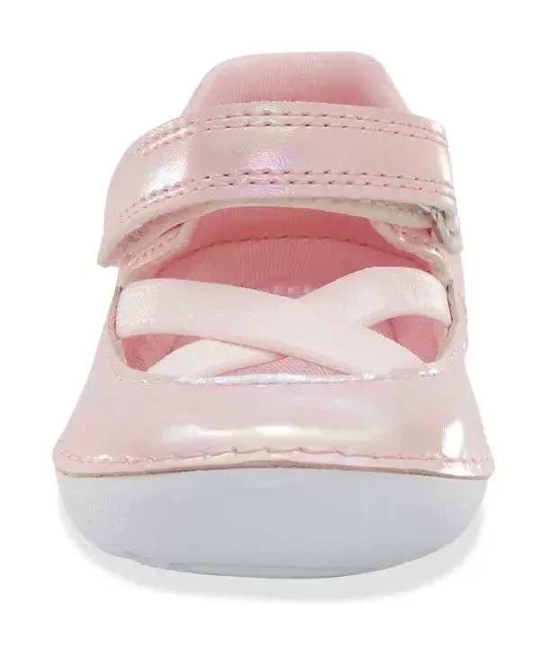 Stride Rite SM Theresa Mary Janes  Elegant, Supportive First Walking Shoes for Infants