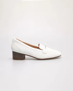 Tomaz NN368 Ladies Wavy Silvery Charm Loafers
