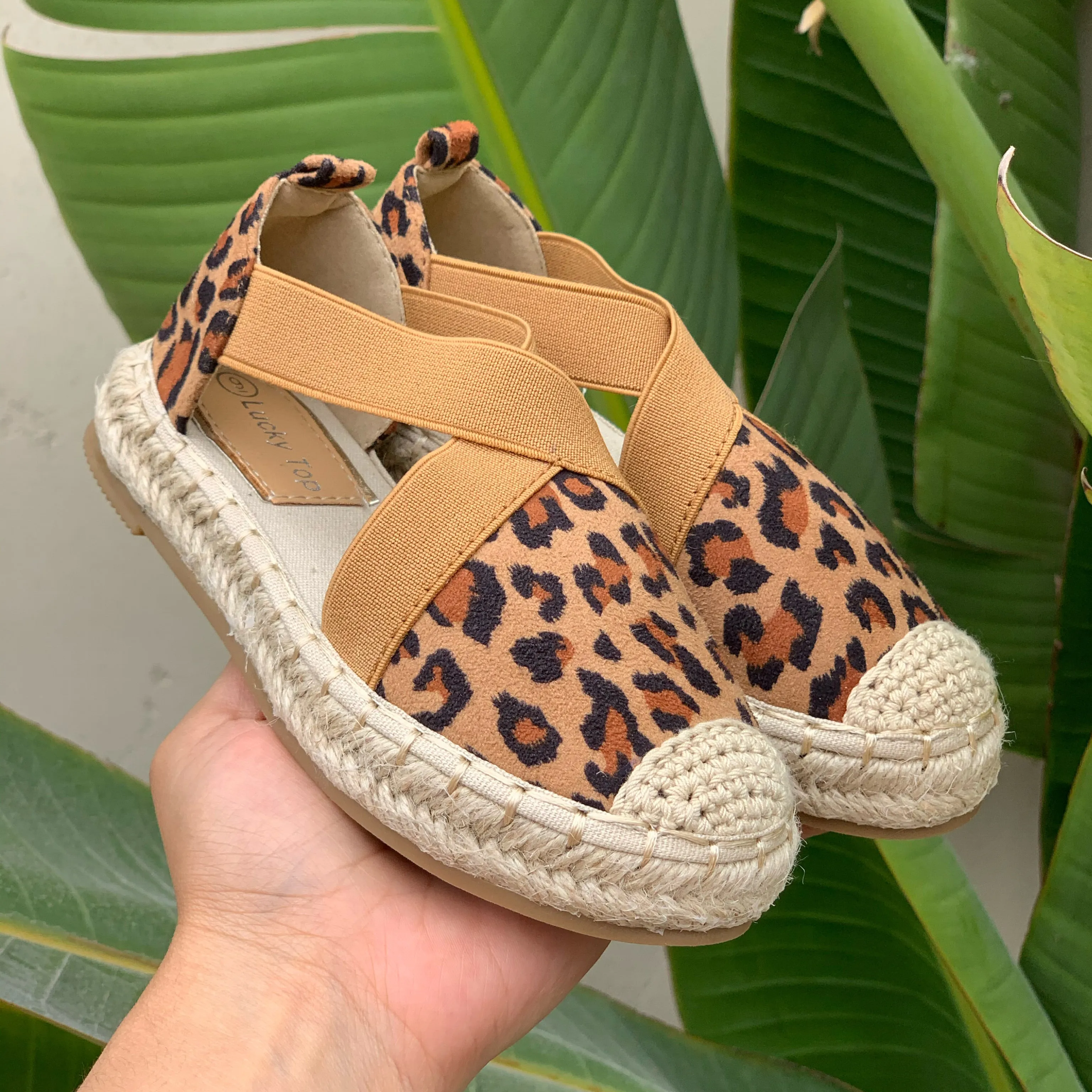 Zara Espadrilles Youth (Leopard)